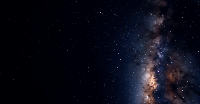 Milky Way galaxy over the night sky