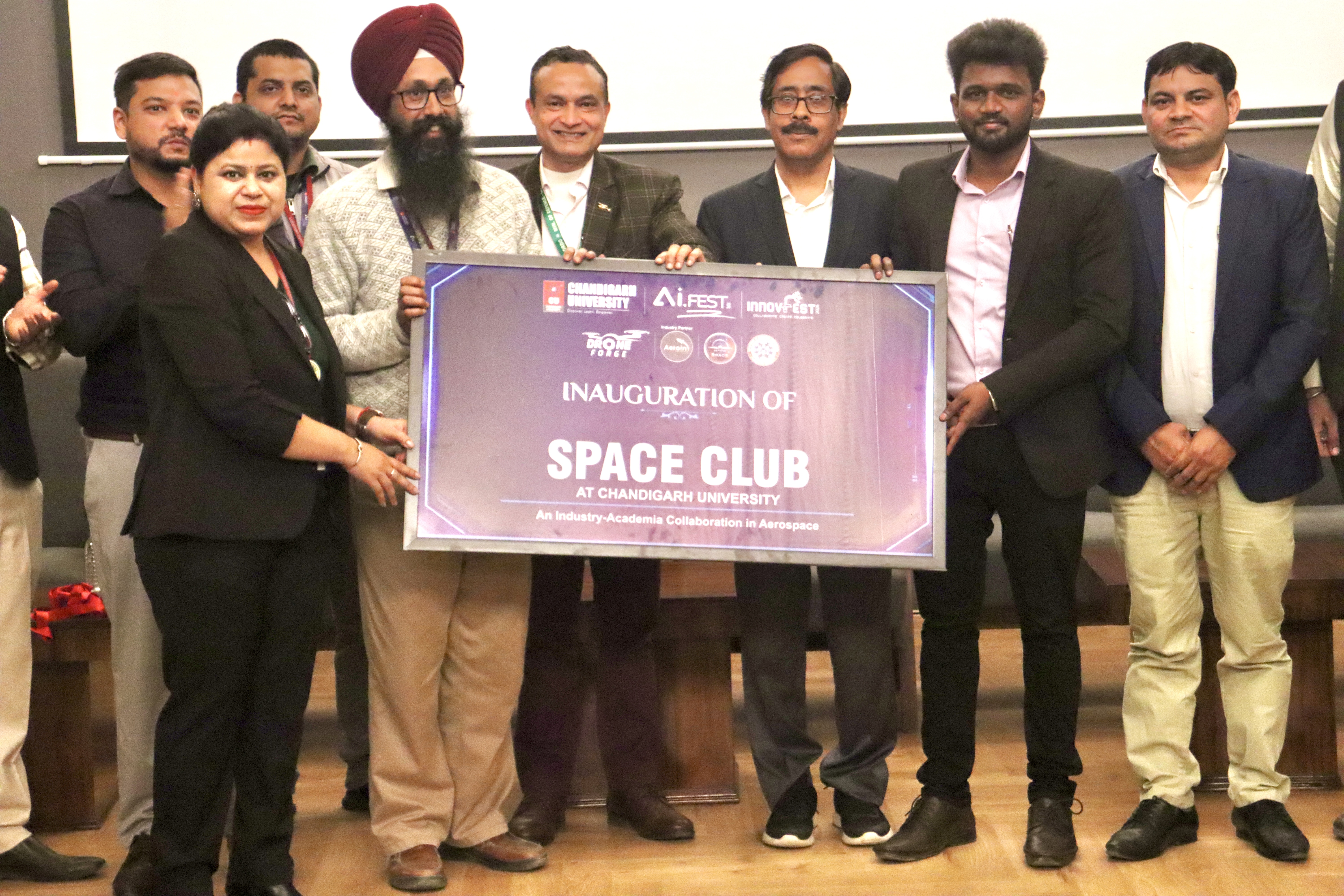 Space Club Inauguration - Chandigarh University